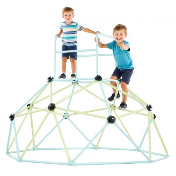 Climbing Dome - 6 ft. Geometric Dome Climber for Kids 600 lbs Loading Indoor & Outdoor Jungle Gym Playground - Backyard Climbing Play Equipment