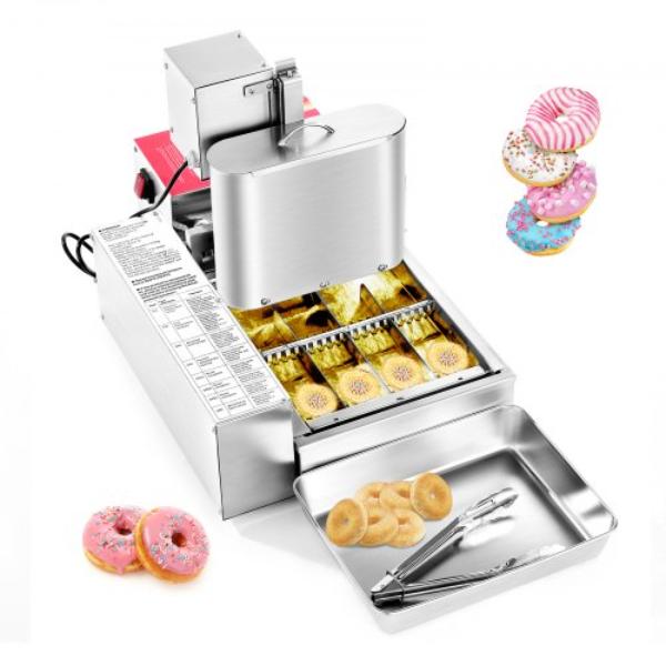 Picture of Vevor ZDHTTQJBPK4P9XKAM002V1 Commercial Automatic Donuts Machine - 4 Rows Donuts Making Equipment - Electric High Power Doughnut Maker - Intelligent Control - 240 Piece