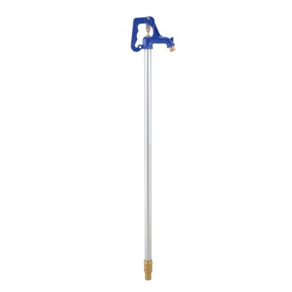 Frost Proof Yard Hydrant - 4.2 ft. Freeze-Proof Outdoor Faucet - 24 in. Bury Depth - 0.75 in. NPT Pipe Connection - 0.75 in. NH Hose Coupling