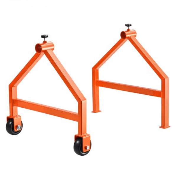 JSZJFXQFTSJJDNZSN001V0 Wire Spool Rack - Portable Cable Caddy - Moveable Wire Rack with Wheels - 220 lbs - Spool Holder - Up to 29.9 in. Dia.