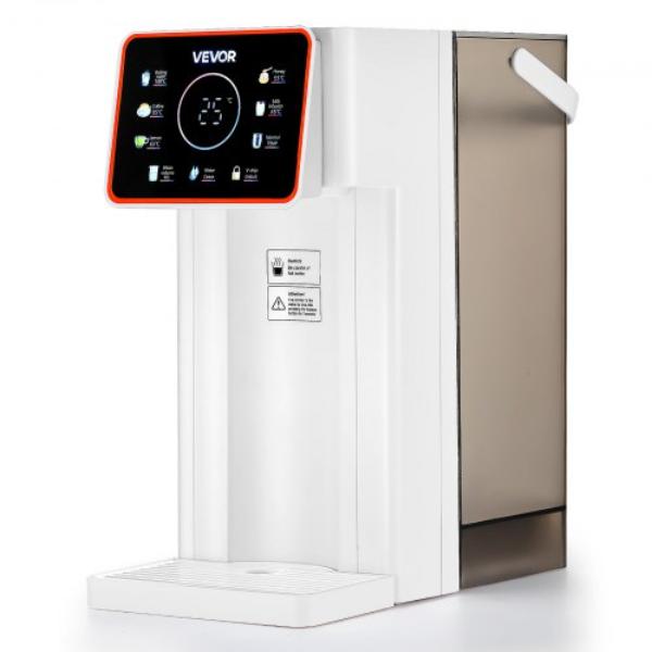 Picture of Vevor SXKQCXSP3L6DT2L45001V1 Instant Hot Water Dispenser - Countertop Boiling Water Dispenser - 101 oz Removable Water Tank - Adjustable 6 Temperatures & 7 Water Volumes