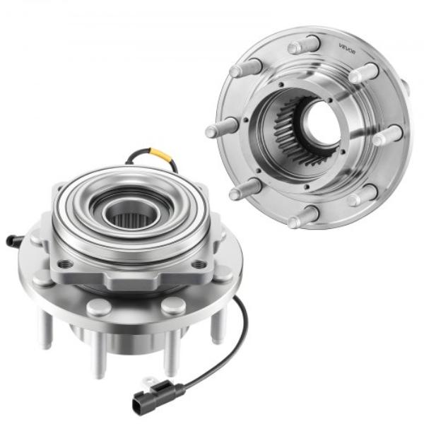 QCLGZJ2JTFTFO0UAQ001V9 Front Wheel Bearing & Hub Assembly with ABS Sensor for 2016 Ford F-250 Super Duty - Crew Cab - OEM 515130 - 2 Piece