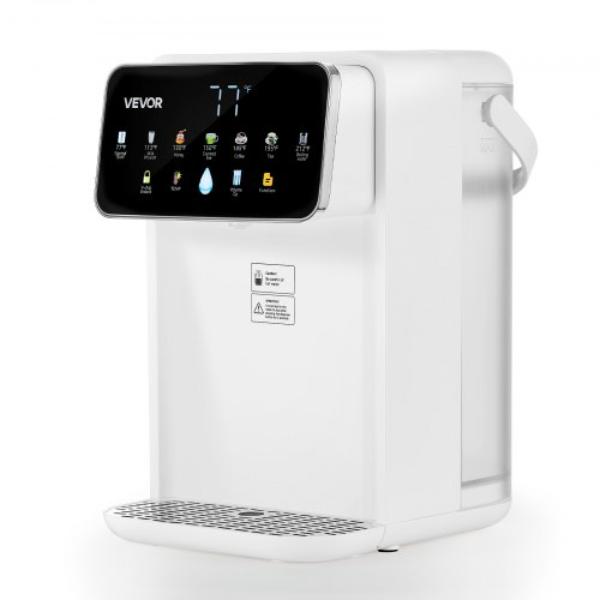 Picture of Vevor SXKQCXSP35L7WORMV001V1 Instant Hot Water Dispenser - Countertop Boiling Water Dispenser - Adjustable 7 Temperatures - 7 Water Volumes - 118 oz Removable Water Tank