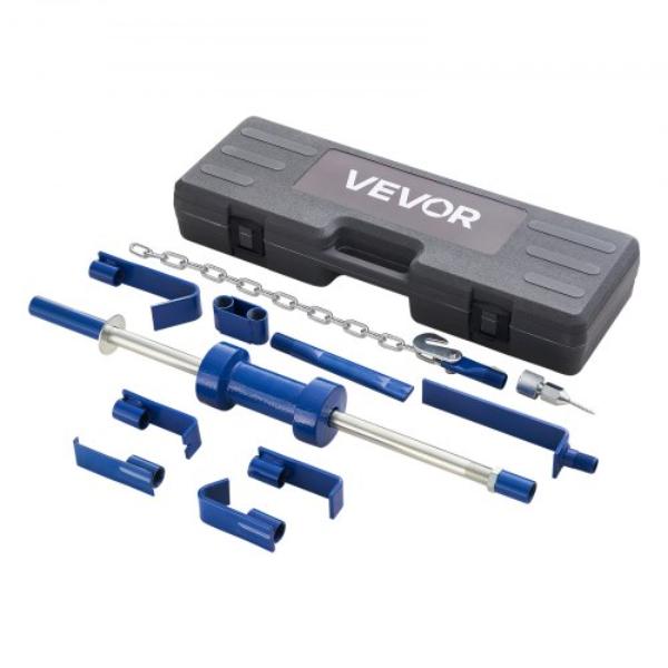 Dent Puller Kit - 14-in-1 Slide Hammer Dent Removal Kit - Heavy-Duty Auto Body Truck Repair Automotive Damage Remover Tool Repair Frame - 13 lbs