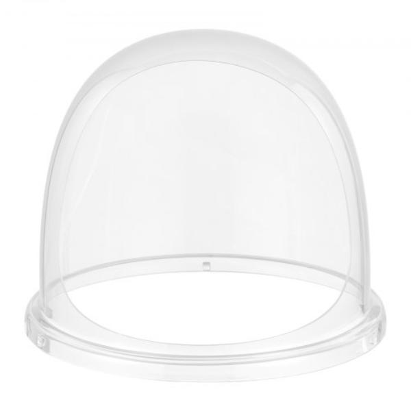 Picture of Vevor MHTGZYKL38CMT71SL001V0 Cotton Candy Machine Cover - Transparent Acrylic Dome Bubble Shield with 15 in. Cotton Candy Machines - Bottom Groove Design