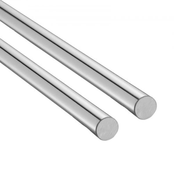 Linear Motion Rod - 2 x 1200 mm - SFC20 Carbon Steel Linear Rod Shaft - Anti Rust & High Precision - High Hardness Shaft - 2 Piece