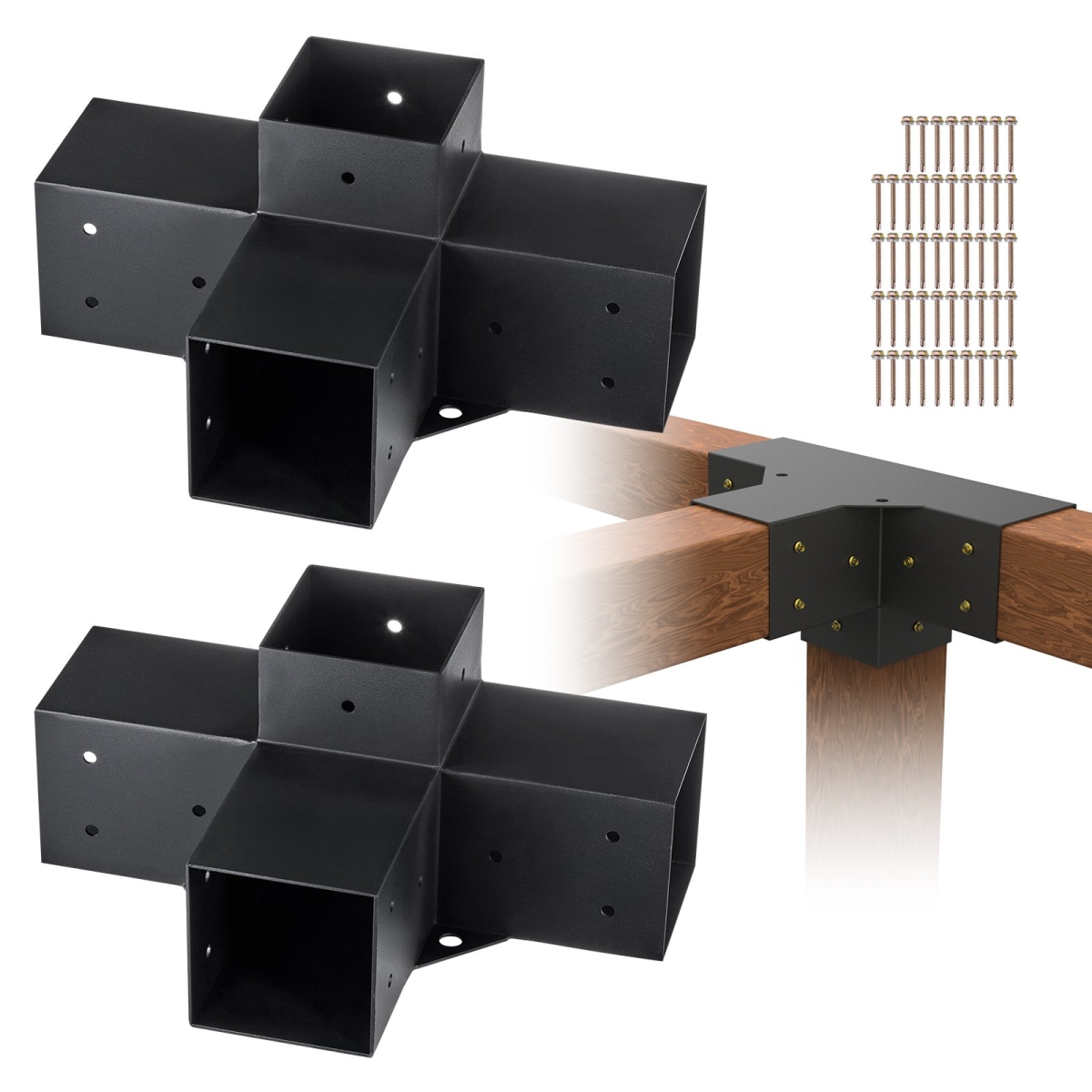 4 x 4 in. Pergola Bracket Kit, 2 Piece