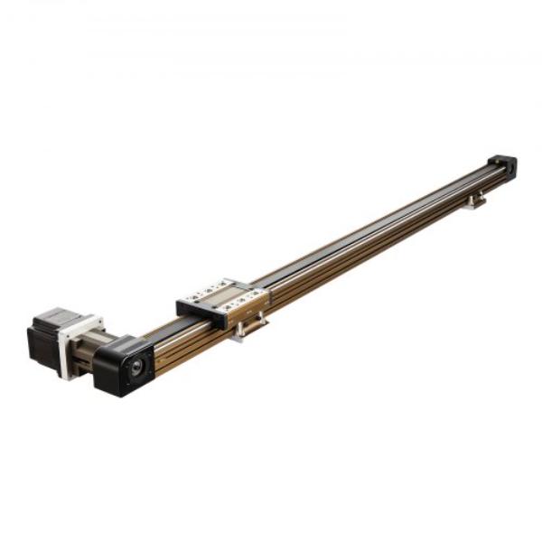 CNCZXDGPDCD6PZ6T6001V9 Linear Guide Rail - Belt Drive - CNC Linear Motion Stage Actuator with Nema34 Stepper Motor - 1300 mm Stroke Work Size