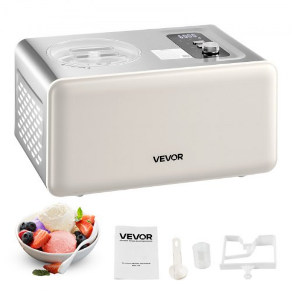 Picture of Vevor JYYSJSBQLJ2KPSVQV001V1 Automatic Ice Cream Maker with Built-in Compressor