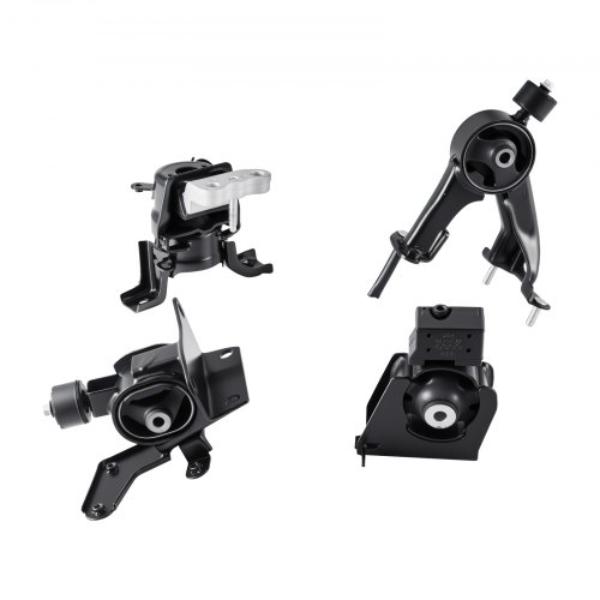 FDJMDZJ4JTPN9Q228001V0 Engine & Transmission Motor Mount Kit Replacement with 2009-2013 Toyota Corolla 1.8L L4 - Set of 4