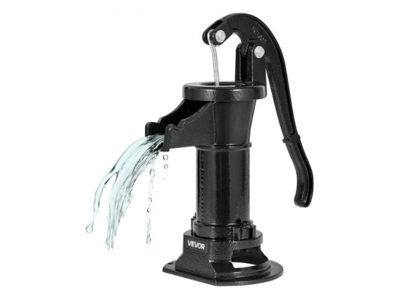 Picture of Vevor SDYSBBTZTHS09NDNV001V0 25 ft. Maximum Lift Antique Cast Iron Manual Hand Water Pump with 1.25 in. NPT Connection, Black