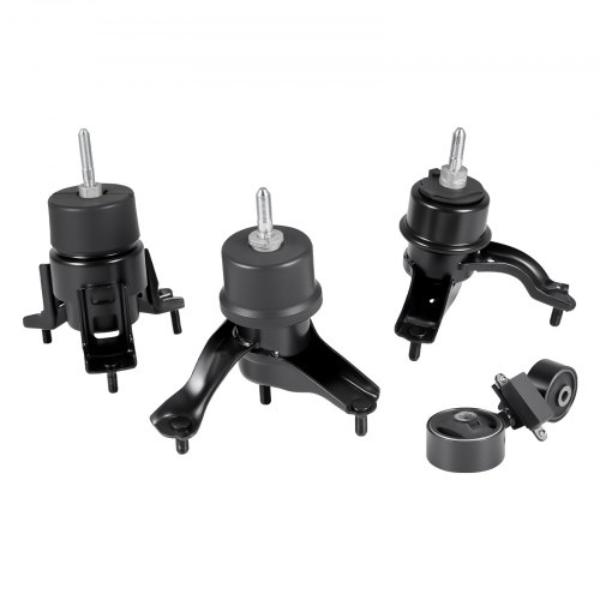 FDJMDZJ4JTPN4XIP4001V0 Engine & Transmission Motor Mount Kit Replacement with 2007-2011 Toyota Camry 2.4L L4 - Set of 4