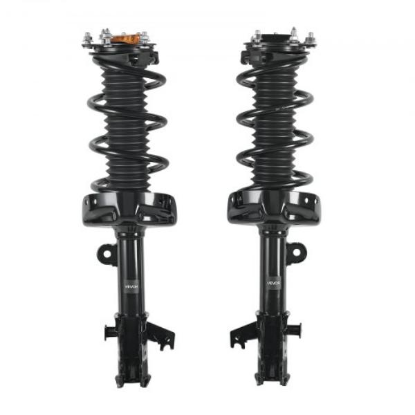 Front Shock Absorber Strut Assembly - Shock & Strut Assembly with Coil Spring with 2007-2014 Honda CR-V - OE 272491 & 272492 - 2 Piece
