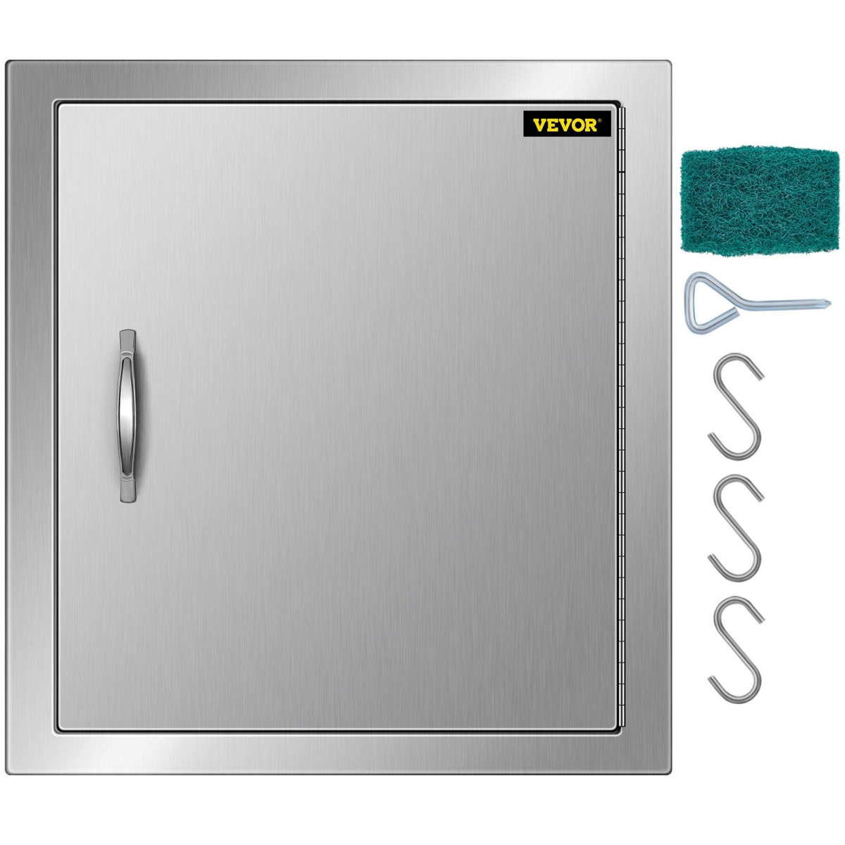 Picture of Vevor 3X20X18CGM0000001V0 20 x 18 in. BBQ Access Door&#44; Silver