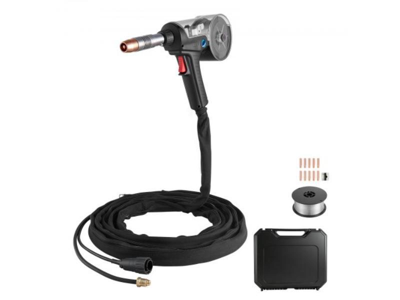MIGHQMILLERSR8Z68001V0 160A Spool Gun with 20 ft. Replacement Cable for Miller Spoolmate 200 Series - 11 Piece