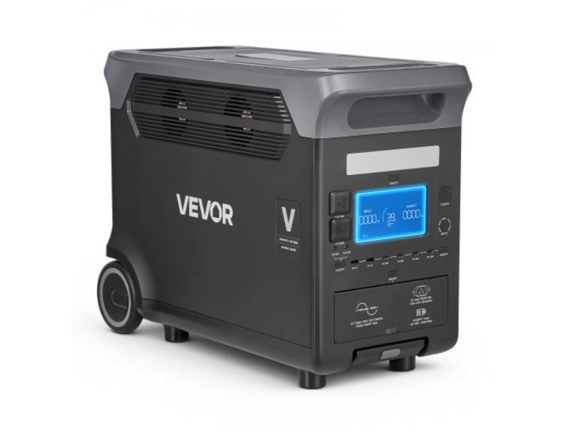 Portable Power Station - 3000W Solar Generator - 3072Wh LiFePO4 Battery Backup with 15 Output Ports for Home Emergency - Outdoor Camping & RV Travel