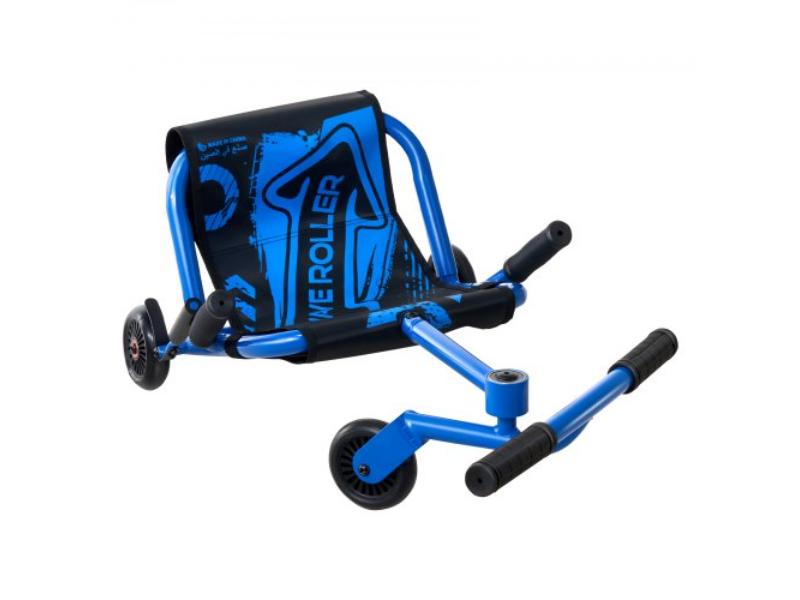 Ride on Scooter - 150 lbs Swing Side-to-Side for Amazing Riding for Ages 4 Plus Powered by Zig-Zag Motion - Indoor & Outdoor - Blue