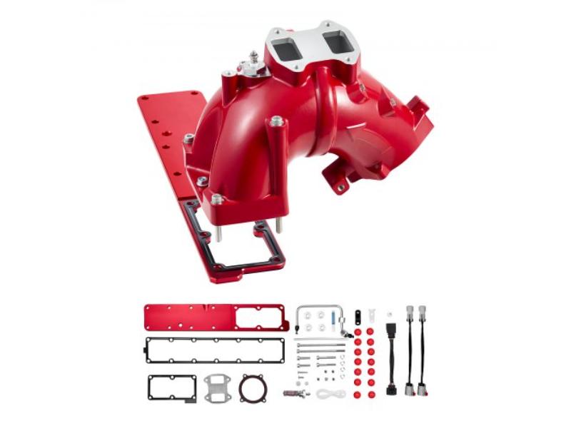 Intake Manifold Compatible with 2013-2018 Ram 2500-3500 OEM KMS2018R - Aluminum Alloy - Complete Hardware for Improved Airflow & Performance