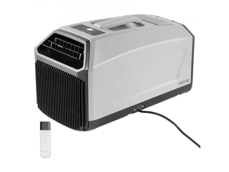 Portable Camping Air Conditioner - 3050 BTU Tent AC Unit with Hose - Remote & Touch Control - 150 m3-h High Airflow - Low Noise - Dark Grey