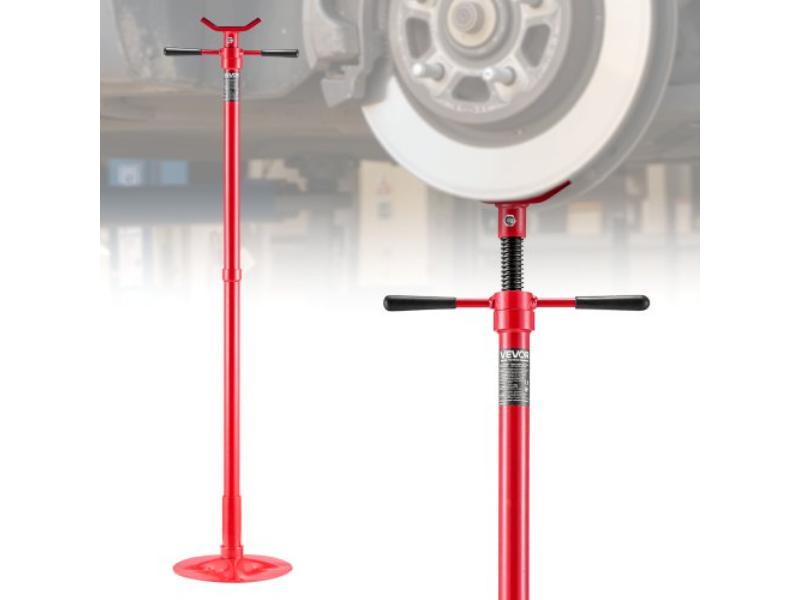 Underhoist Support Stand - 0.5 Ton Capacity - Lifting from 54.02 in. to 83.86 in. Bearing Mounted Spin Handle - Support Vehicle Components