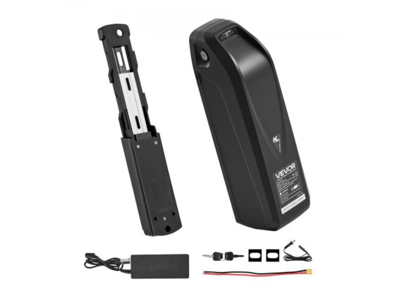 DDZXCDCXGAZ4PTKTA001V1 48V 20Ah Lithium Ebike Battery Pack with BMS - USB Charge Port - 3A Charger & Lock for 1500W E-Bike Motor
