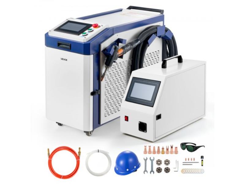 1500W 4-in-1 Multi-Functional Laser Welding Cutting Machine with Complete Accessories & Water Cooling for Workshops, 198-242V Single-Phase