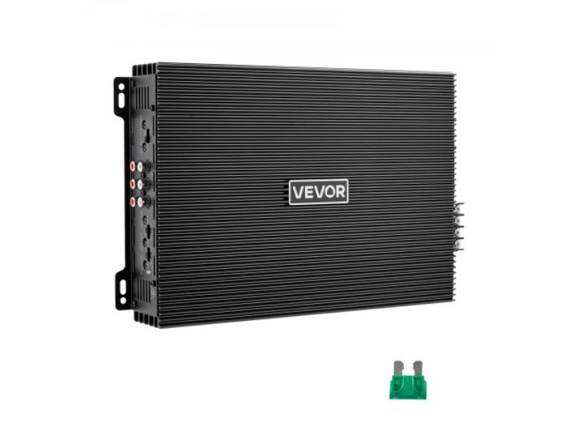 4-Channel Car Audio Amplifier - Class A-B Full Range - 2 Ohm Stable - Bridgeable - 4 x 200W at 4 Ohm - 400W at 2 Ohm - Titanium Gray