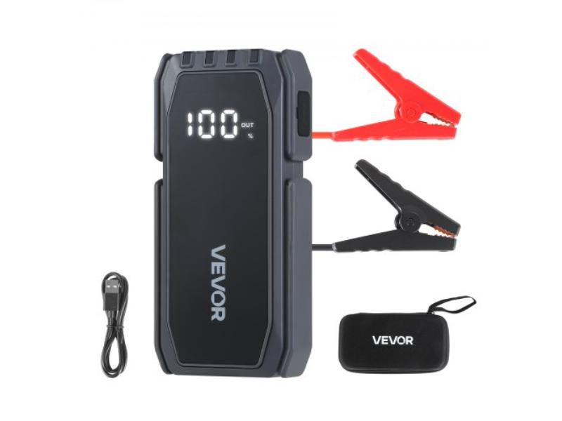 Jump Starter - 1500A Peak - Car Jumper Starter Battery Pack - 12V Portable Lithium Battery Booster for Up to 6L Gas-4L Diesel Engines
