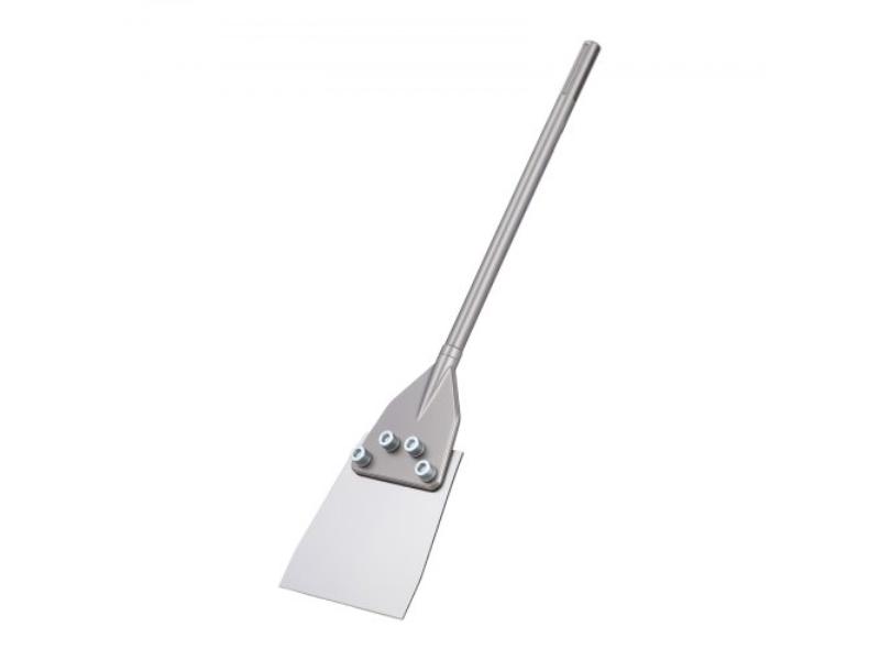 PJDHPJ1JTSDS4A196001V0 SDS Max Floor Scraper - 23.6 x 5.9 in. Chisel Bit with SDS Max Shank for Rotary Hammers - Heat Treated 40Cr Alloy Steel