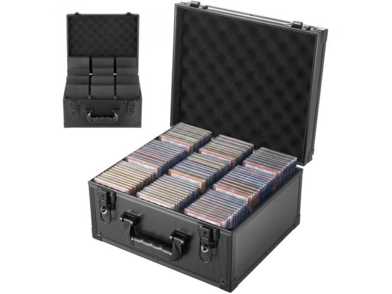 Graded Card Case - 3 Row 180 PSA Slab Storage Box with Lock - Holds 120 SGC - 100 BGS - 520 Top Loaders & 999 Plus Loose Cards with 12 Dividers