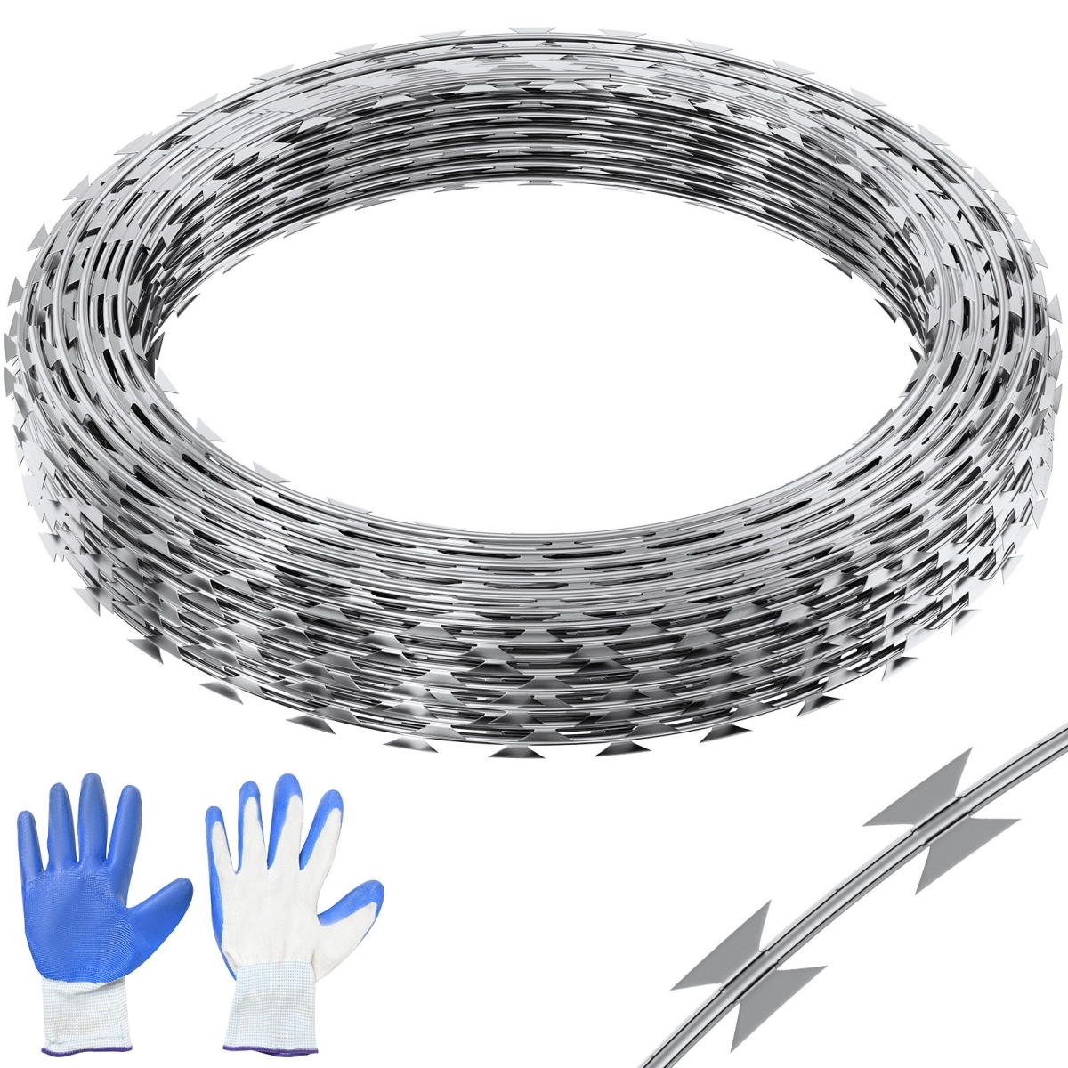 246 ft. Razor Barbed Wire, 5 Rolls