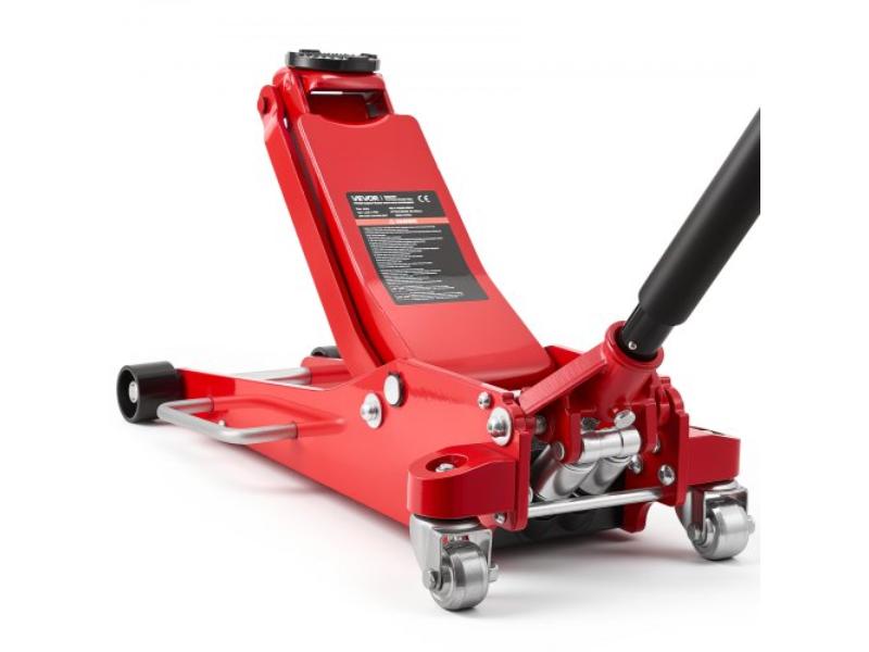 WSQJDLT3TSGB9EVDX001V0 Low Profile Floor Jack - 3 Ton Capacity - Aluminum Racing Jack with Dual Pistons Quick Lift - Lifting Range 3.3 in. -20.3 in.