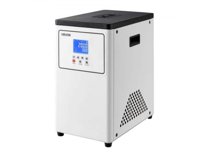 Laboratory Chiller Circulator - -20 Deg C to Room Temperature - 3.4 L Dual Circulation - Compatible with 2 L Rotary Evaporators for Rapid Cooling