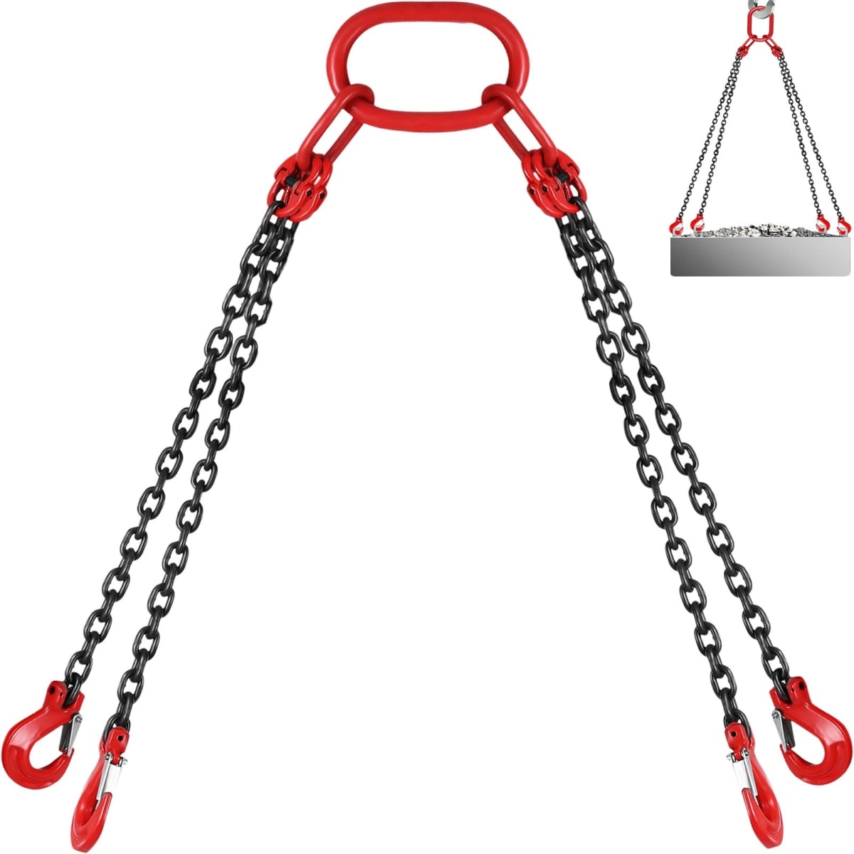 0.31 in. x 5 ft. G80 Alloy Steel Engine Lift Chain