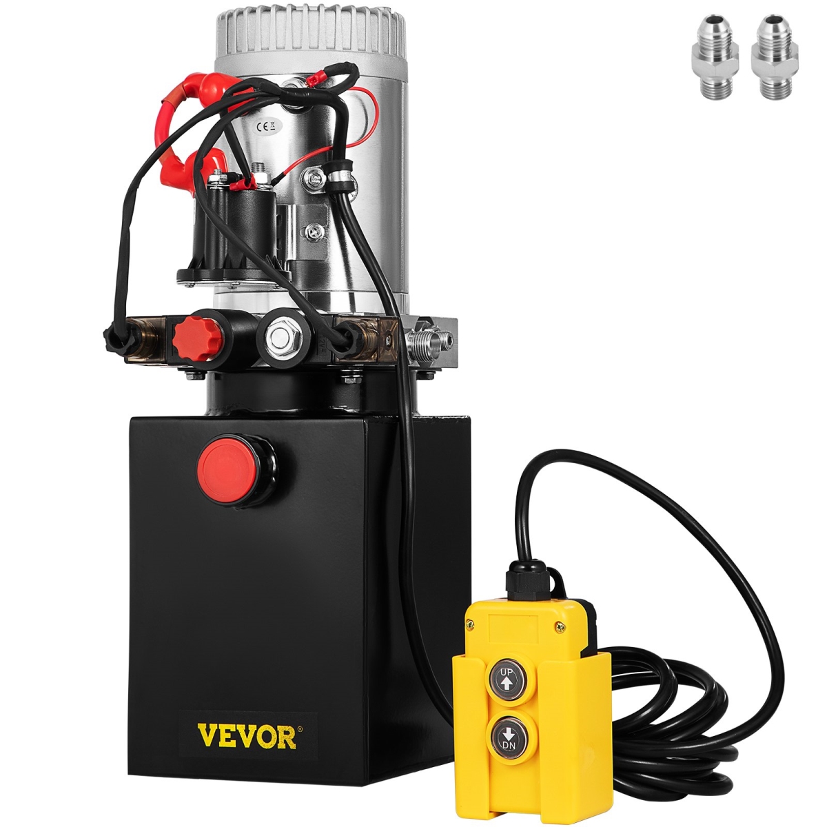 Picture of Vevor 4LCZYYBTXSZY00001V0 4 qt. Double Acting Hydraulic Pump Unit