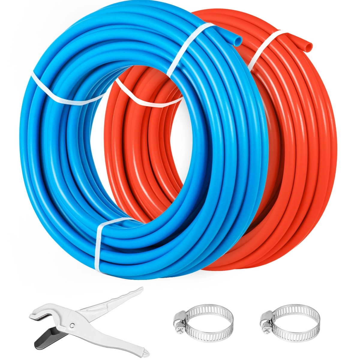 Picture of Vevor 2X100FTPEXG000001V0 100 ft. x 0.5 in. Pex Tubing Pipe&#44; Red & Blue - 2 Rolls