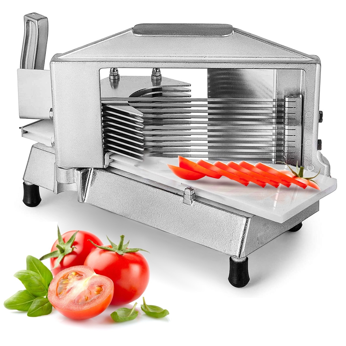 Picture of Vevor 1-4YCXHSQPJ000001V0 Commercial Tomato Slicer with 0.25 in. Heavy Duty Cutter