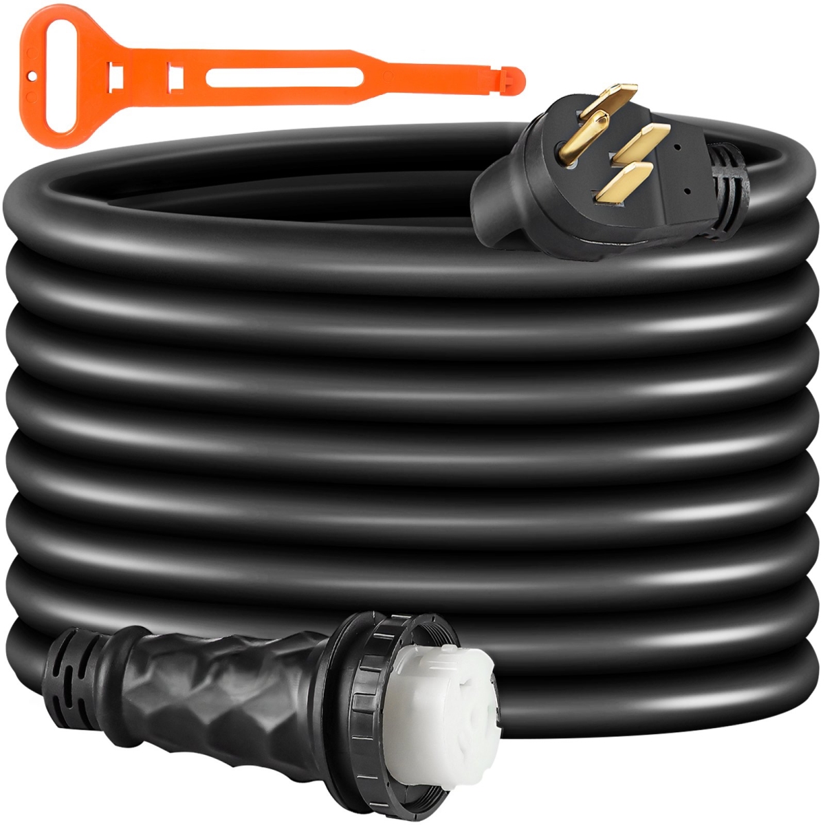 Picture of Vevor HJLJQYT36X50DSK01V1 36 ft. 50A RV Shore Power Extension Cord