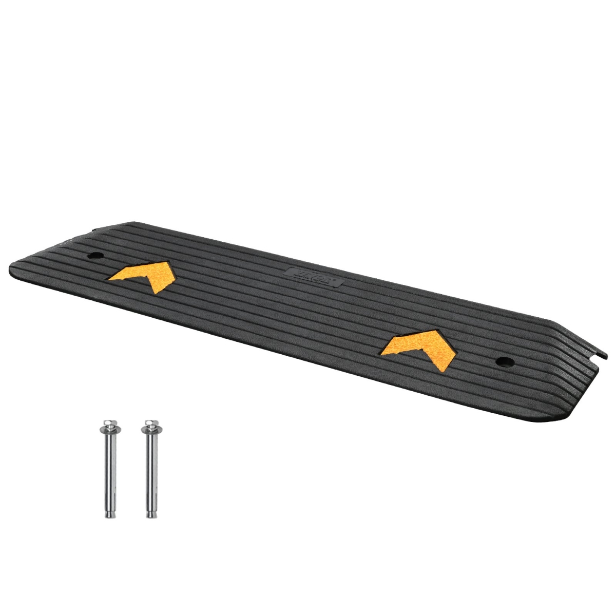 Picture of Vevor XBLYPDGB1445XG06OV0 33069 lbs 1 in. Rise Upgraded Rubber Threshold Ramp