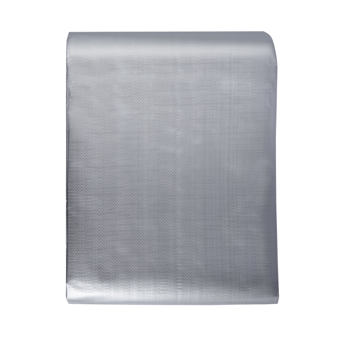 16 x 20 ft. Waterproof Plastic Poly Tarp Cover, Silver & Brown