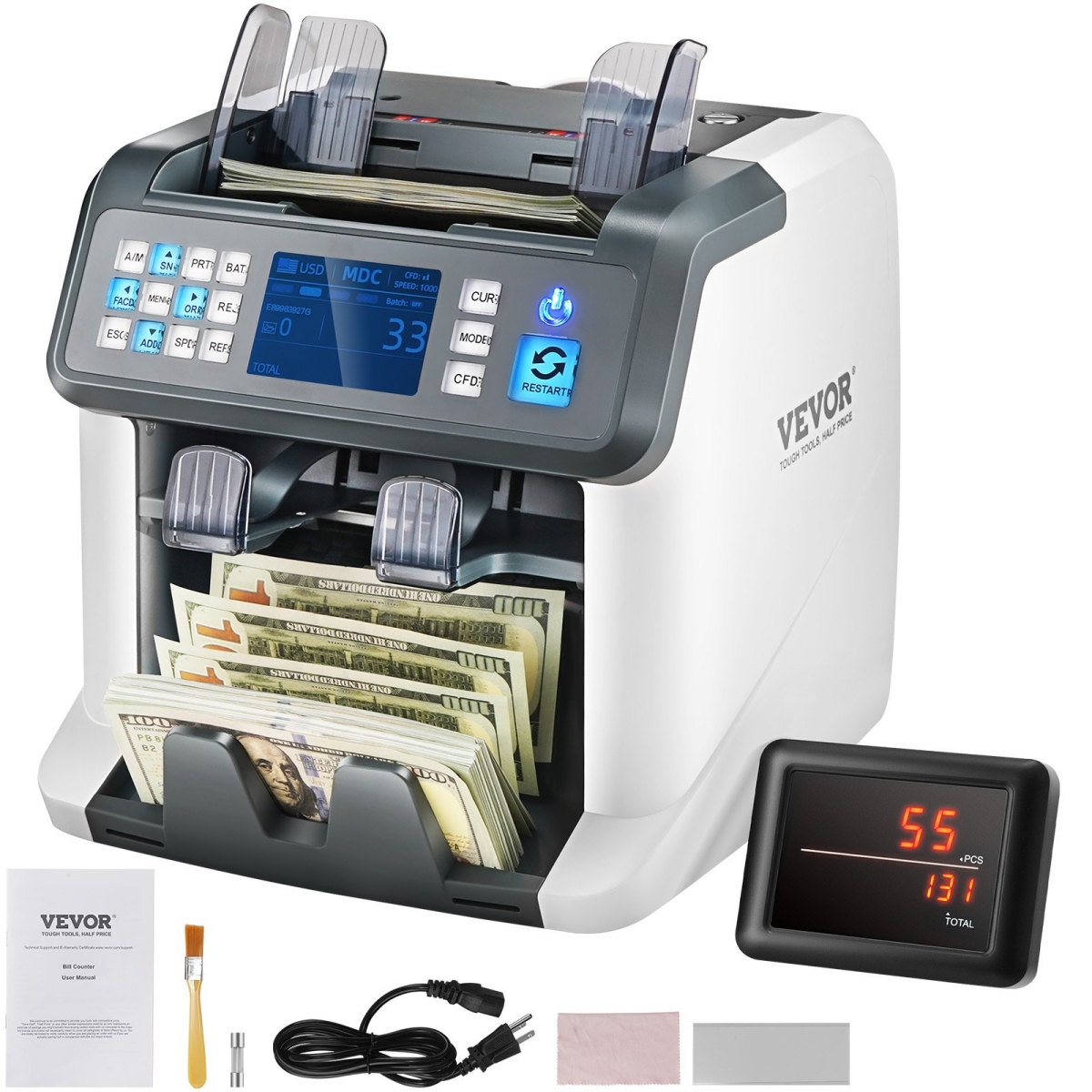 DCJDBZZSS2CISO761V1 Money Counter Machine
