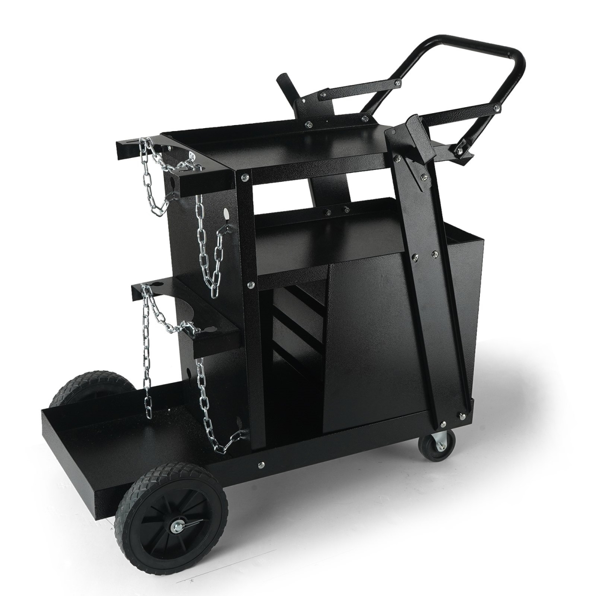 2-Tier 4 Drawers Welder Cart with 265 lbs Weight Capacity