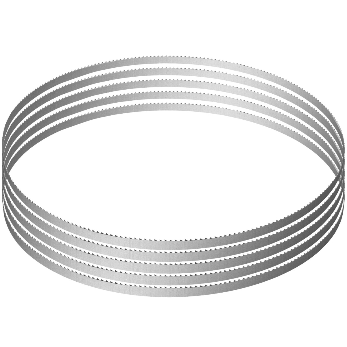 Picture of Vevor JGJJT1650MM16U0Z8V0 65 x 0.63 x 0.02 in. Carbon Steel Band Saw Blade - 5 Piece