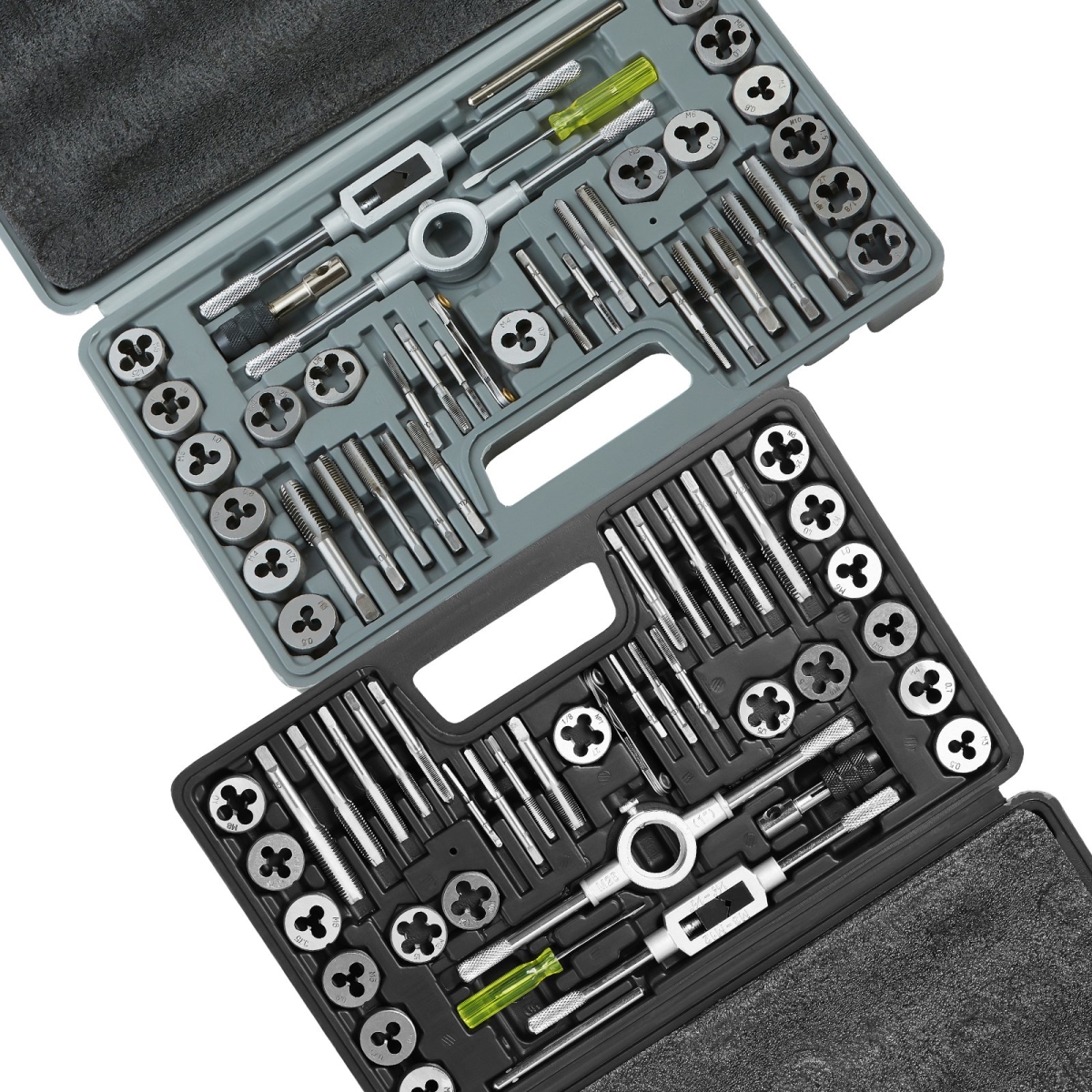 Metric & SAE Standard Tap & Die Set - 80 Piece