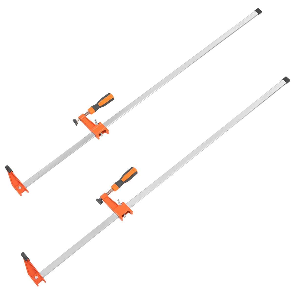 36 in. Bar Clamps for Woodworking, VI Orange - Pack of 2