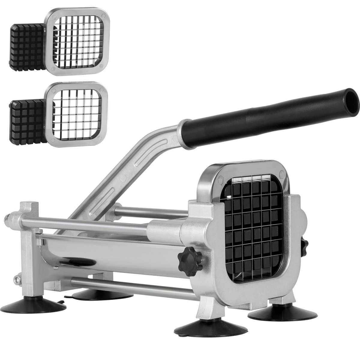 Picture of Vevor S12INCH38INCHM07PV0 French Fry Cutter with 0.5 in. & 0.38 in. Stainless Steel Blades