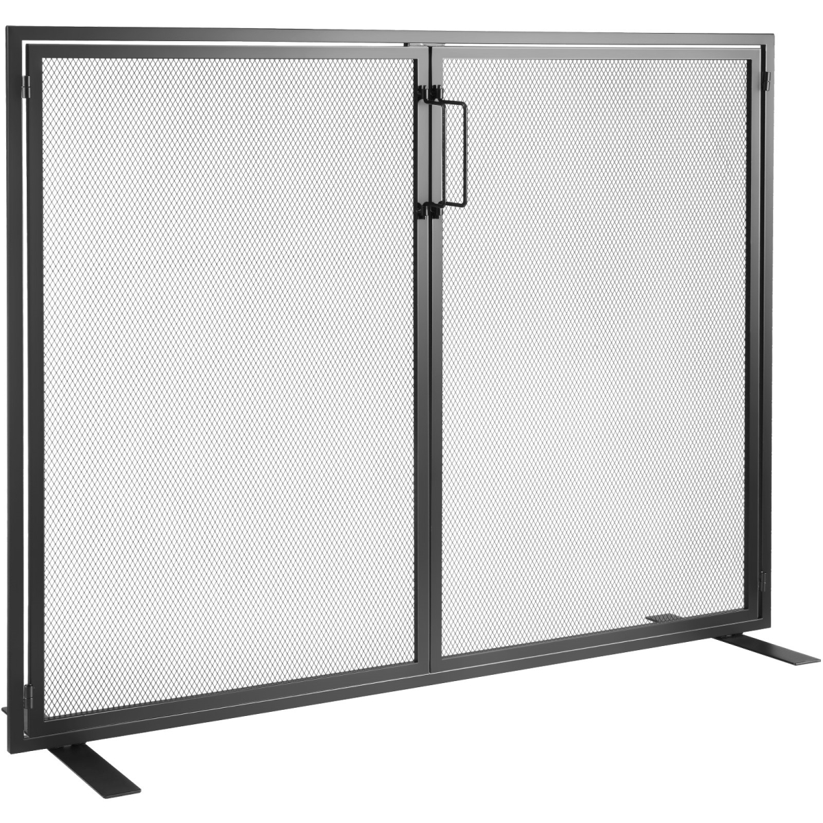 Picture of Vevor BLMHSJY3545I44JO4V0 38.98 x 30.7 in. Fireplace Screen Single Panel with Door&#44; Black