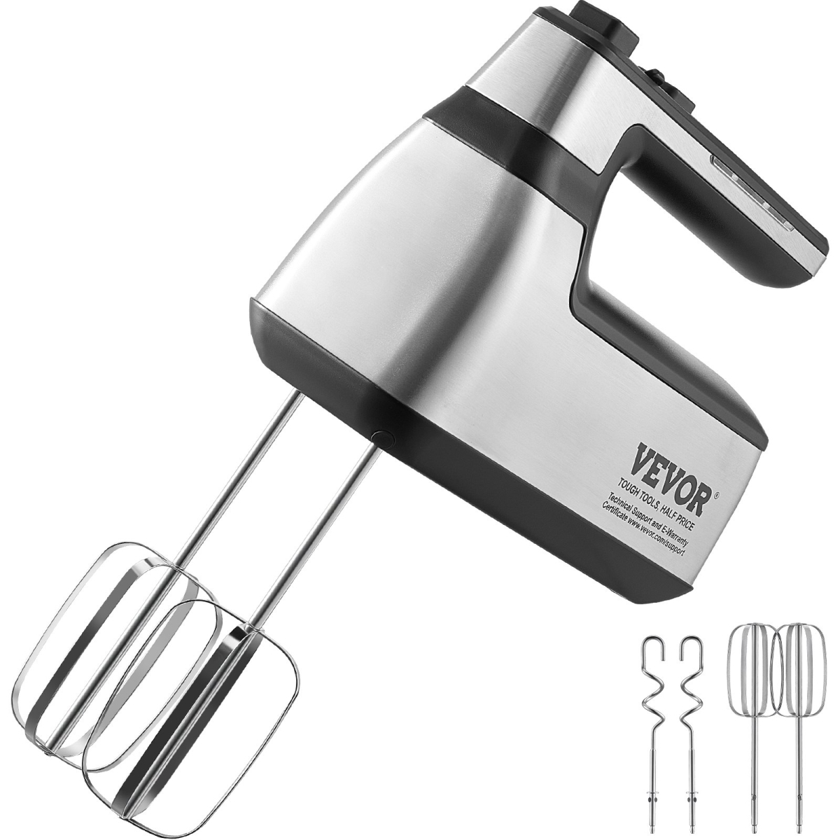 Picture of Vevor WXSDDQ60W9YC0O2D0V1 250W Cordless Electric Hand Mixer