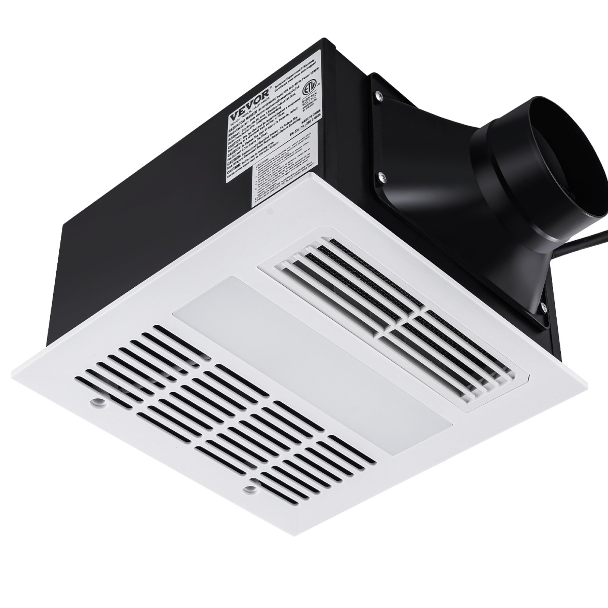 DDYSPQSS110CFDHMQV1 1500W Bathroom Exhaust Fan -  Vevor