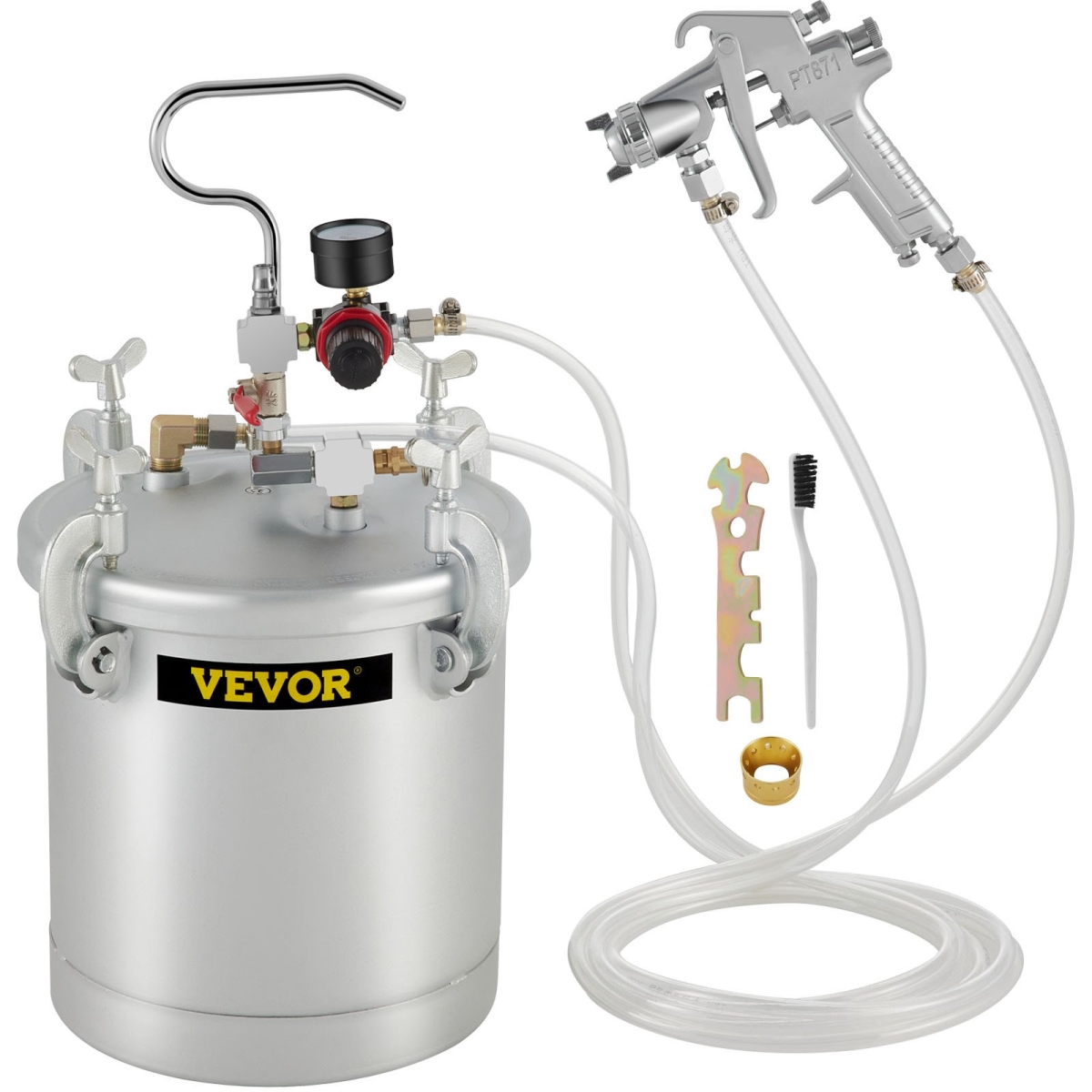 Picture of Vevor 10LJG-001PTJ00001V0 10 Liter Pressure Pot Paint Sprayer